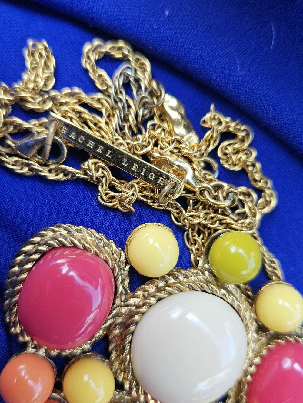 Vintage NECKLACE, Designer Necklace, Womans Necklace, Rachel LEIGH - Picture 2 of 3